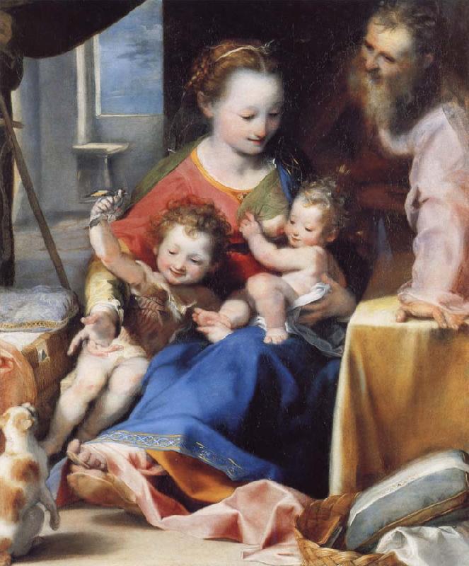 Federico Barocci The Madonna and Child with Saint Joseph and the Infant Baptist Germany oil painting art